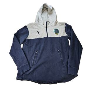 Baseballism Mens Medium Ken Griffey Jr 1/4 Zip Hoodie Hooded Sweatshirt